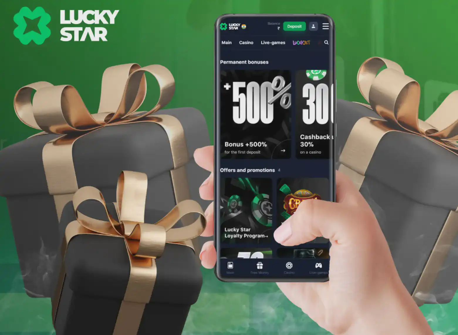Lucky Star mobile betting in India