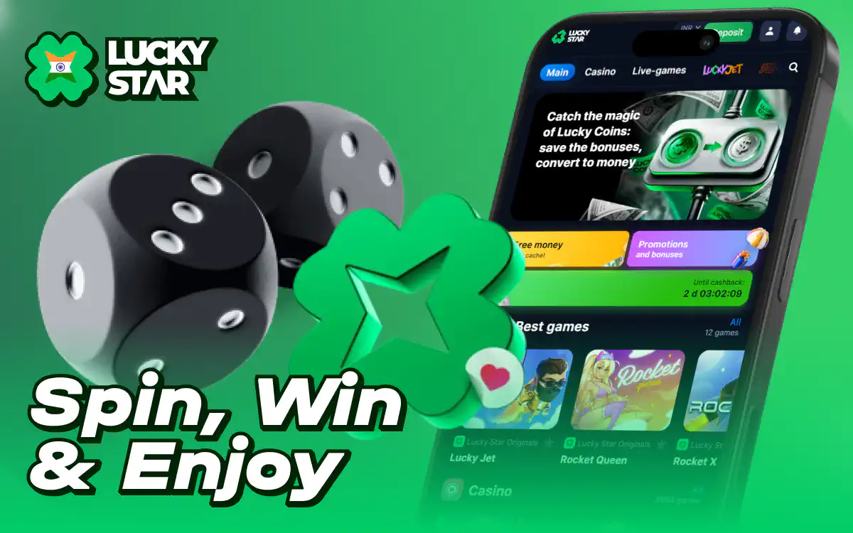 Lucky Star 123 casino in India